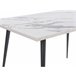 Beliani Mesa de refeições para 4 pessoas SANTIAGO 80x120 Branco