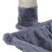 Arranhador para Gatos Aglomerado de Madeira, Pelúcia e Sisal Cinza