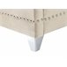 Beliani Cama com estrado Veludo AYETTE 225x215 Bege