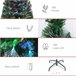 Árvore de Natal Artificial Metal e PVC HOMCOM, casa - natal Verde