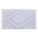 Beliani Pelos curtos ANSAR 80x150 Branco/ Bege