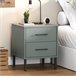 Soluna Home - Mesitas De Noche Tyren 40 Cinza