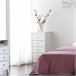 Cómoda Berna com 4 gavetas em branco Branco
