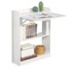 Mesa de secretária dobrável FWT92-W SoBuy Branco
