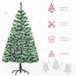 Árvore de Natal Artificial PET e Metal HOMCOM, casa - natal Verde