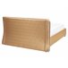 Beliani Cama de água Pele PARIS 195x228 Dourado