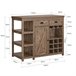 Aparador de jantar com compartimentos cúbicos SoBuy SVW20-N Natural