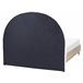 Beliani Cama com estrado Poliéster MILLAY 156x211 Branco/ Bege
