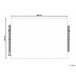 Beliani De tejido plano KETENLI 140x200 Branco/ Bege