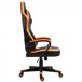 Cadeira Gaming Esponja, ABS, PVC Vinsetto Laranja