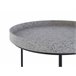 Beliani Conjunto de mesas TEXON 36x36 Preto