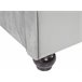 Beliani Cama com estrado Veludo AVALLON 172x233 Azul Marino