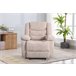 Poltrona CHEF2 relax em tecido Vison