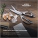 Tesoura de cozinha ELEGANCE MasterPRO Preto
