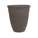 Beliani Conjunto de 2 vasos para plantas KATALIMA Castanho