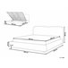 Beliani Cama baú Bouclé BLAGNAC 200x228 Bege