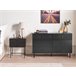 Beliani Mesinha de cabeceira COVENTRY Preto