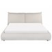 Beliani Cama de água Bombazine VINAY 176x233 Bege