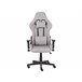 Beliani Cadeira de Gaming WARRIOR Cinza Claro