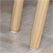 Conjunto de Mesas Auxiliares MDF e Madeira de Pinho HOMCOM 59x39 Branco