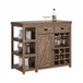 Aparador de jantar com compartimentos cúbicos SoBuy SVW20-N Natural