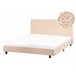 Beliani Cama Bouclé ALBI 155x211 Bege