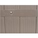Beliani Mesa de jardim SILG 49x49 Cinza Escuro