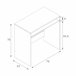 Mesa com efeito de madeira 79x43 Branco