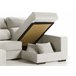 Chaise longue LUCIA IV Cinza Claro