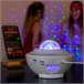 Projetor de Estrelas LED e Laser com Altifalante Branco