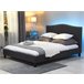 Beliani Cama com estrado Poliéster MONTPELLIER 191x214 Multicor