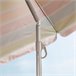 Aktive Guarda-sol de praia inclinável riscas multicoloridas 160 cm UV50 Multicor