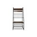 Sapateira DIELE em metal e madeira 180x90x38cm Preto