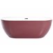 Beliani Bañera independiente CARRERA 80x170 Vermelho