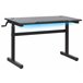Beliani Secretária de jogos DURBIN 120x60 Preto