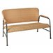 Beliani Conjunto lounge Ratan sintético OFANTO Natural