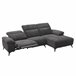 Chaise longue relax elétrico ANDY Chaise longue relax elétrico ANDY Cinza Escuro