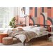 Beliani Cama com estrado Metal CUSSET Preto