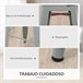 Bancos de Bar Metal HOMCOM, casa - cadeiras Cinza