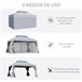 Pérgola Alumínio e Poliéster Outsunny 290x390 Cinza
