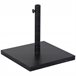 Base Chapéu de Sol com Roda Aço Outsunny 45x45 Preto