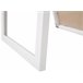 Beliani Espelho de pé TORCY 40x3 Branco