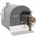 Caixa de Areia para Gatos PP PawHut Cinza