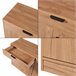 Aparador Varkaus 2 gavetas + 4 portas MDF Carvalho