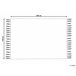 Beliani Pelos curtos ERAY 140x200 Branco