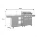 Cozinha exterior modular Preto