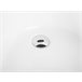 Beliani Banheira de esquina NEIVA 100x150 Branco Brillo