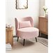 Beliani Poltrona OTSBY II Rosa Talco