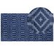Beliani Pelos curtos ADATEPE 80x150 Azul Marino