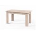 Pack Mesa Fixa de Jantar ou Cozinha + 6 Cadeiras Nórdicas 138x80 Branco